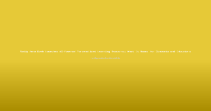 Reddy Anna Book Launches AI-Powered Personalized Learning Features: What It Means for Students and Educators