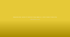 Reddy Anna Book Launches AI-Generated Study Summaries to Boost Student Productivity