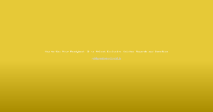 How to Use Your Reddybook ID to Unlock Exclusive Cricket Rewards and Benefits