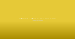 Reddybook Signup: 10 Easy Steps to Create Your Cricket Fan Account