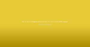 How to Set Up Reddybook Notifications for Live Cricket Match Updates