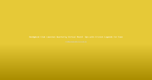 Reddybook Club Launches Quarterly Virtual Meet‑Ups with Cricket Legends for Fans