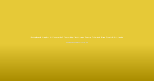 Reddybook Login: 8 Essential Security Settings Every Cricket Fan Should Activate