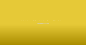 How to Customize Your Reddybook Login for a Seamless Cricket Fan Experience