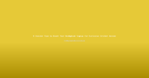 8 Insider Tips to Boost Your Reddybook Signup for Exclusive Cricket Access
