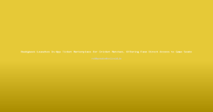 Reddybook Launches In-App Ticket Marketplace for Cricket Matches, Offering Fans Direct Access to Game Seats