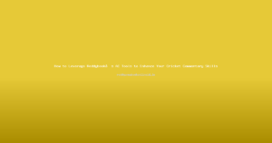 How to Leverage Reddybook’s AI Tools to Enhance Your Cricket Commentary Skills