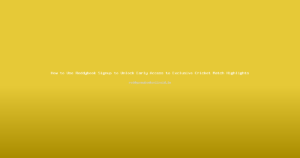 How to Use Reddybook Signup to Unlock Early Access to Exclusive Cricket Match Highlights
