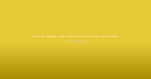 How to Use Reddybook Signup to Set Up Your Cricket Fantasy Team in Minutes