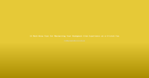 10 Must-Know Tips for Maximizing Your Reddybook Club Experience as a Cricket Fan