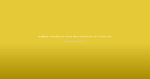 Reddybook Introduces AI-Driven Match Predictions for Cricket Fans