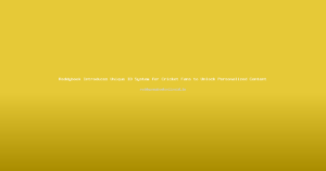 Reddybook Introduces Unique ID System for Cricket Fans to Unlock Personalized Content