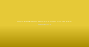 Reddybook ID Adds Multi-Factor Authentication to Safeguard Cricket Fans' Profiles
