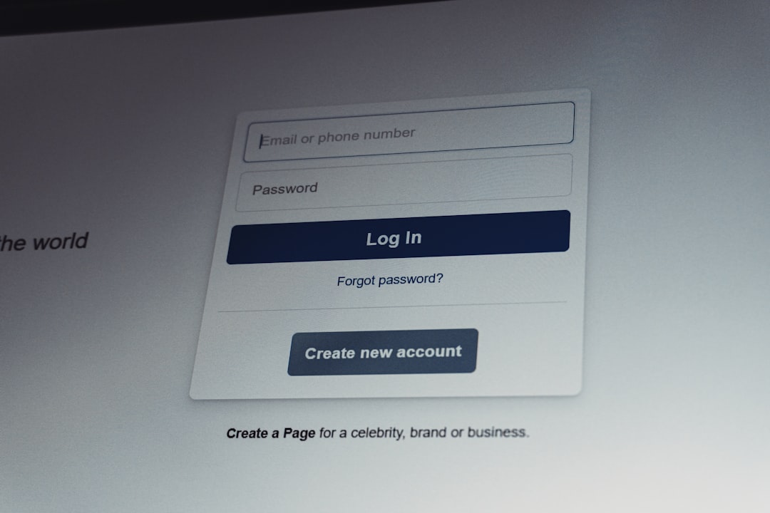 Entering Credentials login