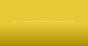 How to Transfer Your Reddybook ID Across Multiple Devices for Seamless Cricket Content Access