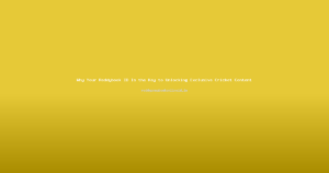 Why Your Reddybook ID Is the Key to Unlocking Exclusive Cricket Content
