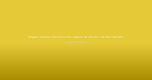 Reddybook Introduces Dedicated Cricket Community Hub with Real-Time Match Highlights