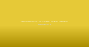 Reddybook Launches First‑Ever Cricket Data Marketplace for Developers