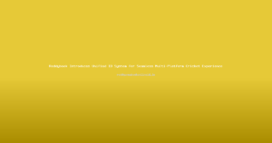 Reddybook Introduces Unified ID System for Seamless Multi-Platform Cricket Experience
