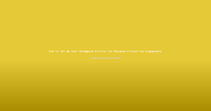 How to Set Up Your Reddybook Profile for Maximum Cricket Fan Engagement