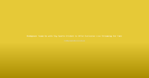 Reddybook Teams Up with Sky Sports Cricket to Offer Exclusive Live Streaming for Fans