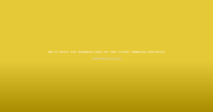 How to Secure Your Reddybook Login for Safe Cricket Community Interaction