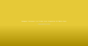 Reddybook Introduces Live Cricket Score Integration for Mobile Users