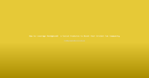 How to Leverage Reddybook’s Social Features to Boost Your Cricket Fan Community