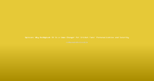 Opinion: Why Reddybook ID Is a Game-Changer for Cricket Fans' Personalization and Security