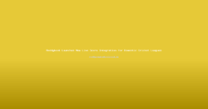 Reddybook Launches New Live Score Integration for Domestic Cricket Leagues