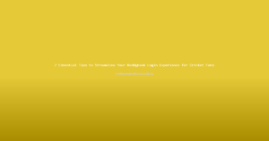 7 Essential Tips to Streamline Your Reddybook Login Experience for Cricket Fans