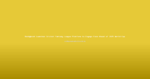 Reddybook Launches Cricket Fantasy League Platform to Engage Fans Ahead of 2025 World Cup