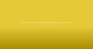 How to Build a Cricket Fan Community on Reddybook: A Step-by-Step Guide
