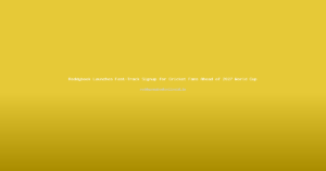 Reddybook Launches Fast-Track Signup for Cricket Fans Ahead of 2027 World Cup