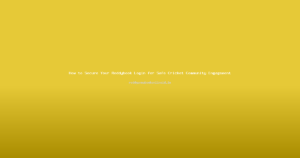 How to Secure Your Reddybook Login for Safe Cricket Community Engagement