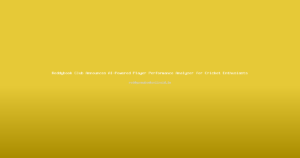 Reddybook Club Announces AI-Powered Player Performance Analyzer for Cricket Enthusiasts