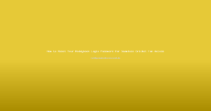 How to Reset Your Reddybook Login Password for Seamless Cricket Fan Access