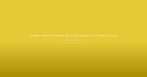 Reddybook Announces Partnership with Cricket Analytics Firm to Enhance Fan Data