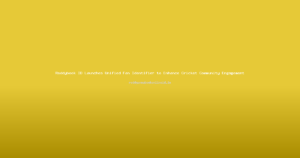 Reddybook ID Launches Unified Fan Identifier to Enhance Cricket Community Engagement