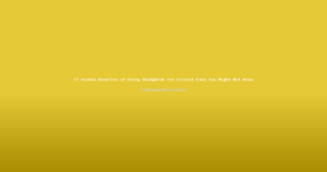 12 Hidden Benefits of Using Reddybook for Cricket Fans You Might Not Know