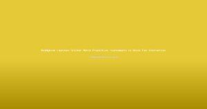 Reddybook Launches Cricket Match Prediction Tournaments to Boost Fan Interaction