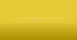 10 Essential Steps to Master Your Reddybook Signup and Dive into Cricket Communities