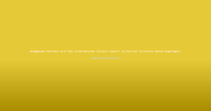 Reddybook Partners with the International Cricket Council to Deliver Exclusive Match Highlights