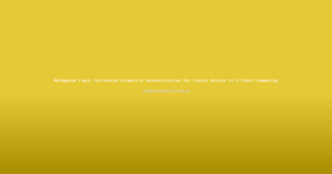 Reddybook Login Introduces Biometric Authentication for Faster Access to Cricket Community