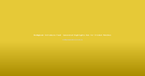 Reddybook Introduces Fan‑Generated Highlights Hub for Cricket Matches